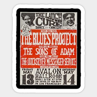 the blues project Sticker